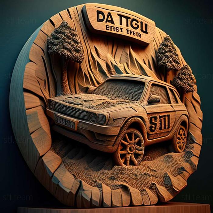 3D model DiRT Rally game (STL)